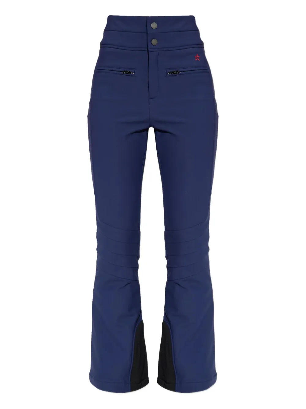 Perfect Moment Aurora Embroidered Bootcut Ski Pants In Blue