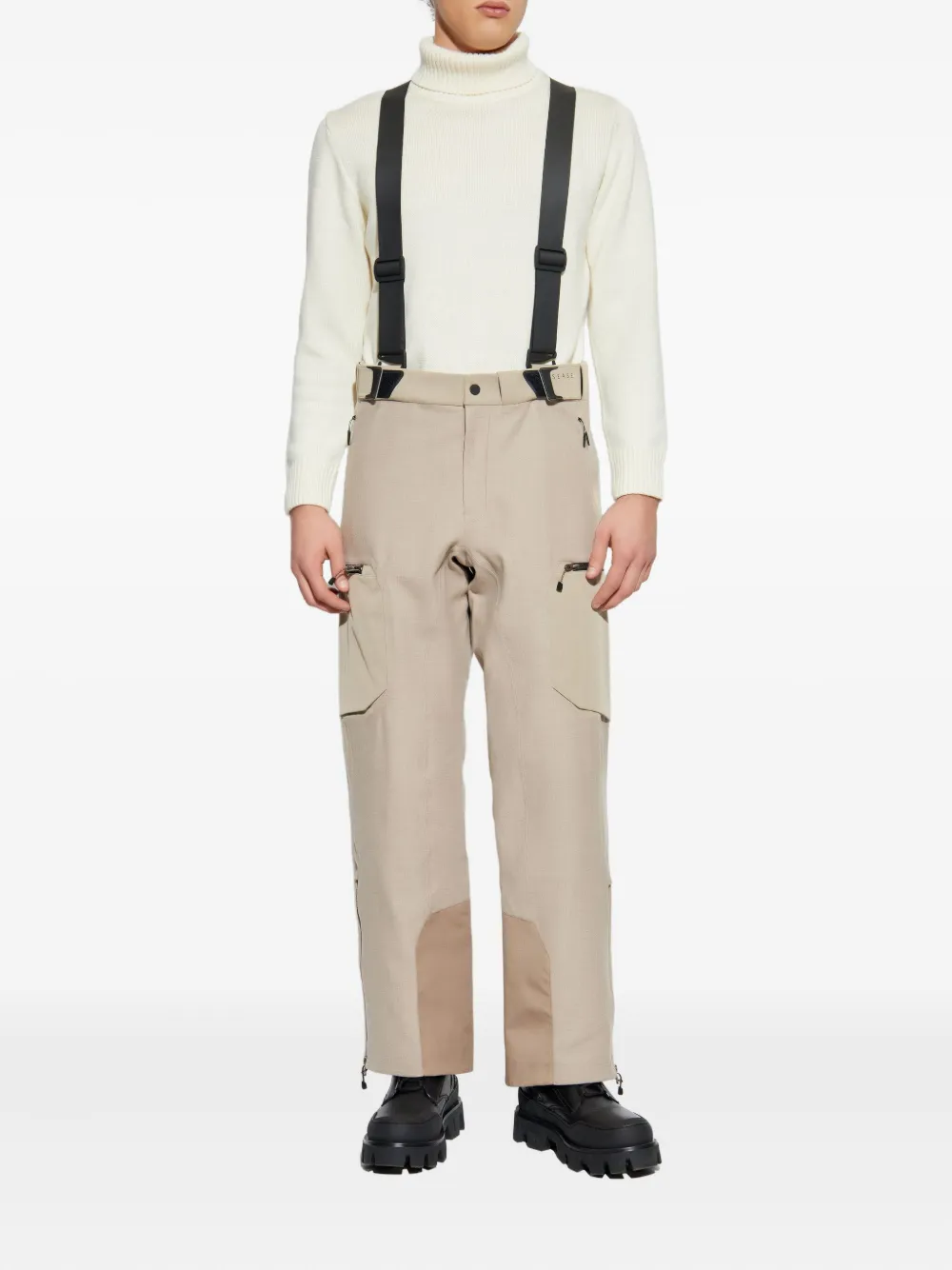 Sease Skibroek met ritszak Beige