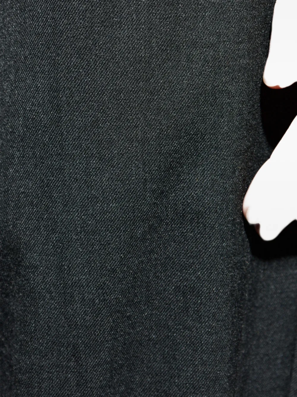 Add Pleated Trousers In Gray