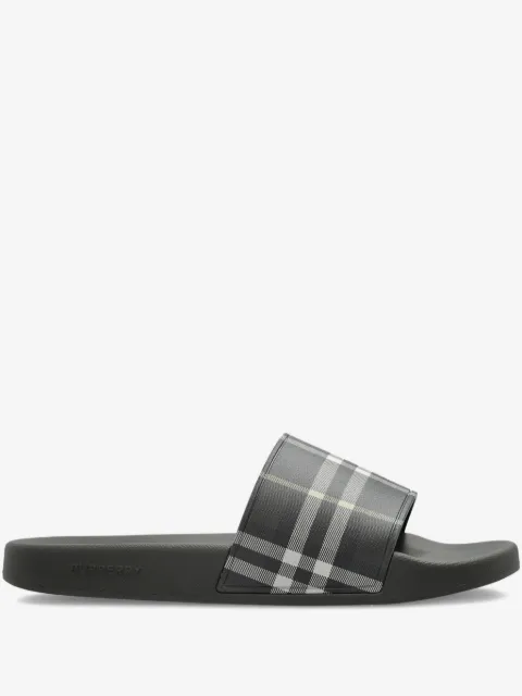 Burberry Check slides