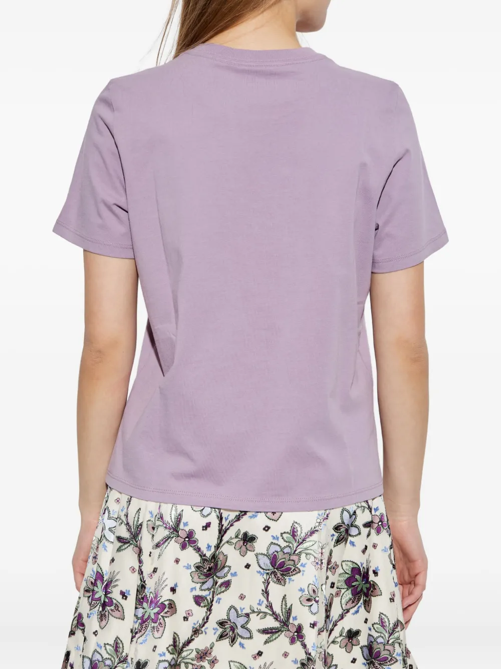 Kate Spade Crew-neck T-shirt In Purple