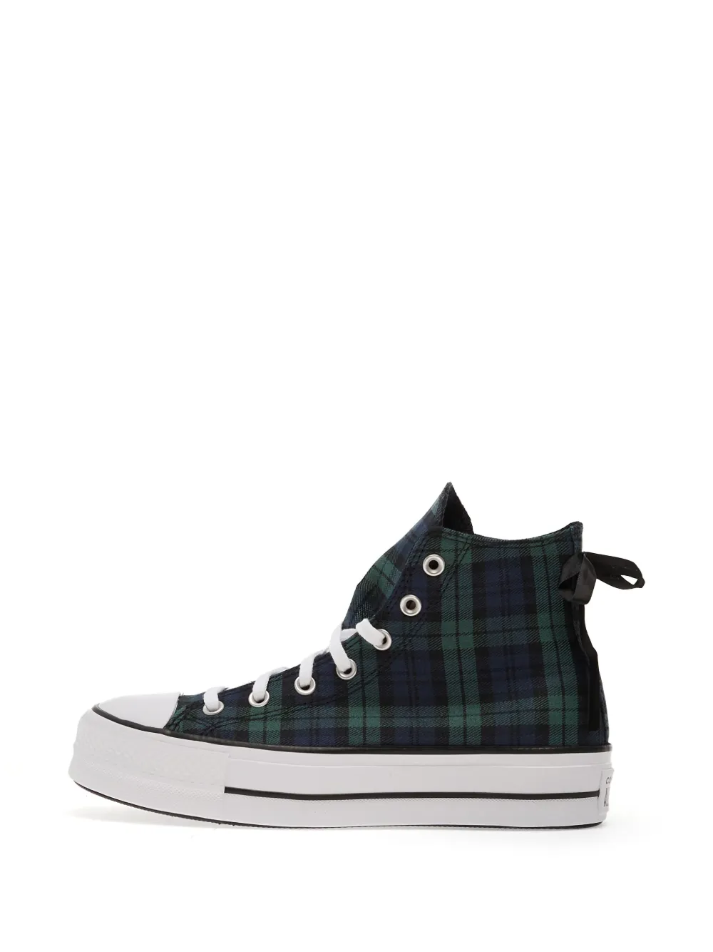 Converse Chuck Taylor All Star Lift geruite sneakers Blauw
