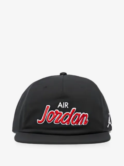 Jordan 로고 자수 스냅백 캡 모자