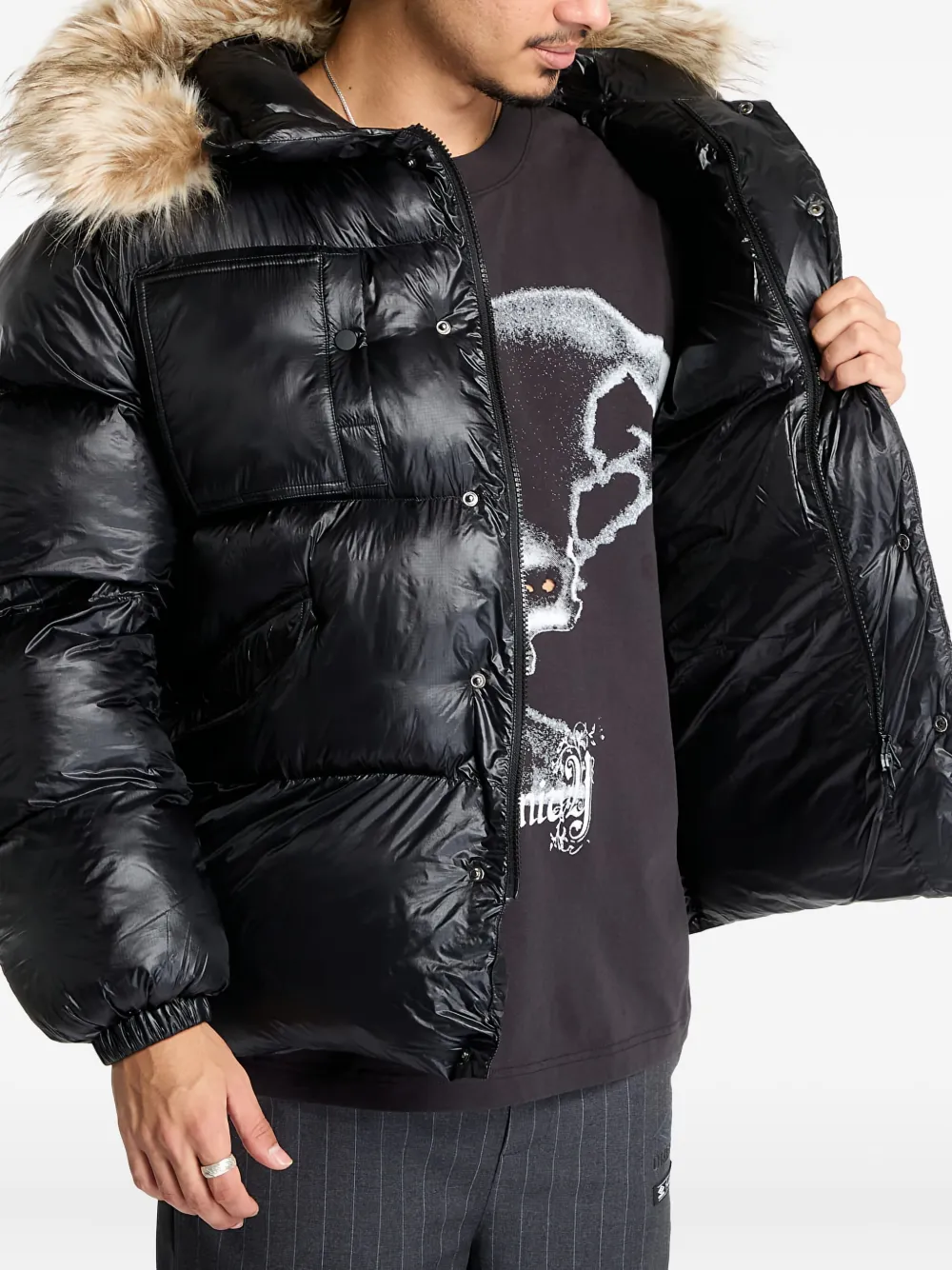 UMBRO Duemila donsjack Zwart