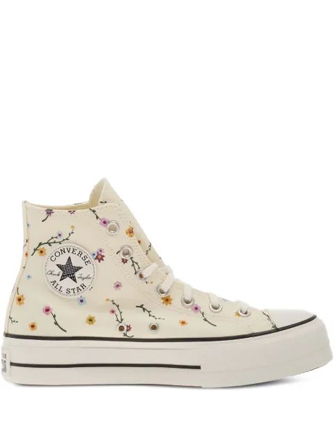 Converse Chuck Taylor All Star Lift embroidered-blooms sneakers