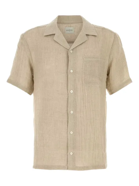 Le Kasha button-up linen shirt