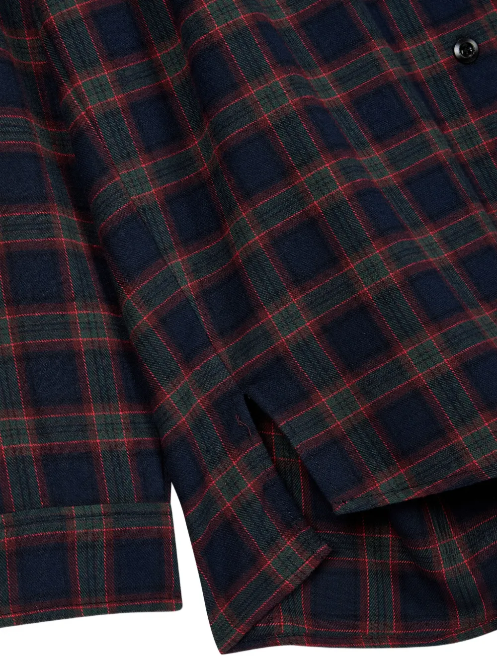 Studio Tomboy Checkered-pattern Blouse In Black