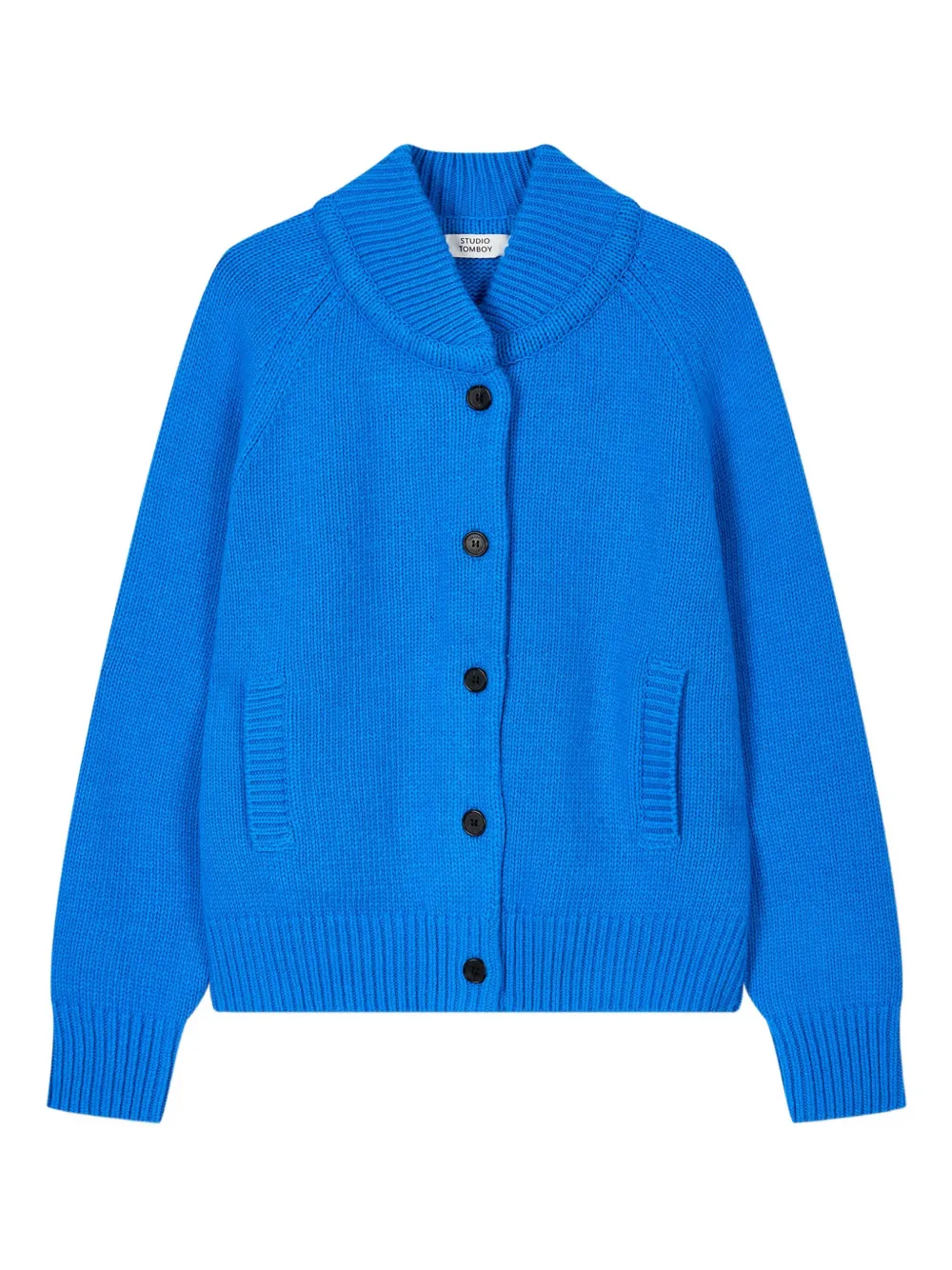 STUDIO TOMBOY button-fastening cardigan | Blue | Image 1