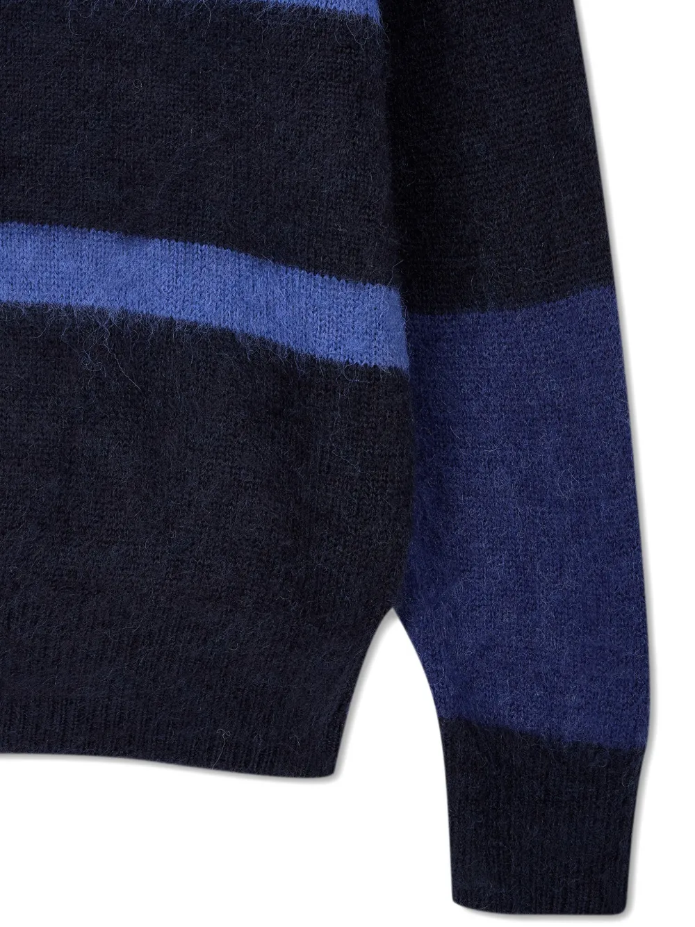 Studio Tomboy Fuzzy-texture Sweater In Multi