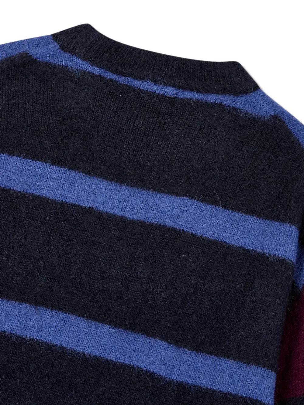 Studio Tomboy Fuzzy-texture Sweater In Multi