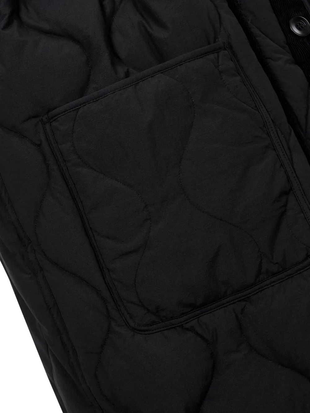 STUDIO TOMBOY Jas met afneembare kraag Zwart