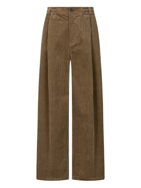 STUDIO TOMBOY pleated corduroy trousers