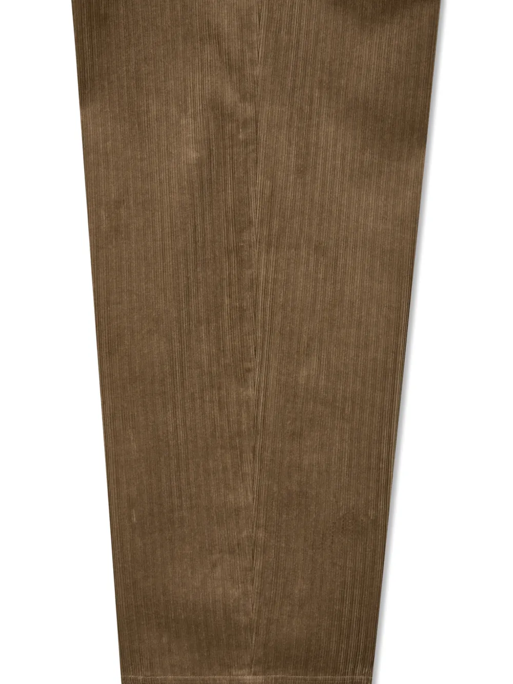 TOMBOY Ribfluwelen plooibroek Beige