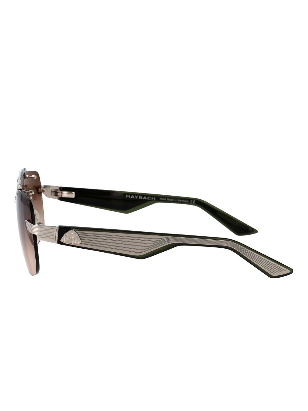  Maybach Eyewear Pilot-frame Sunglasses - Silver 
