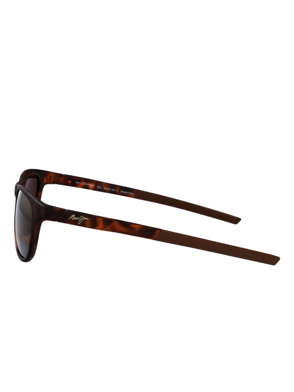 Maui Jim Melemele zonnebril met rond montuur Bruin