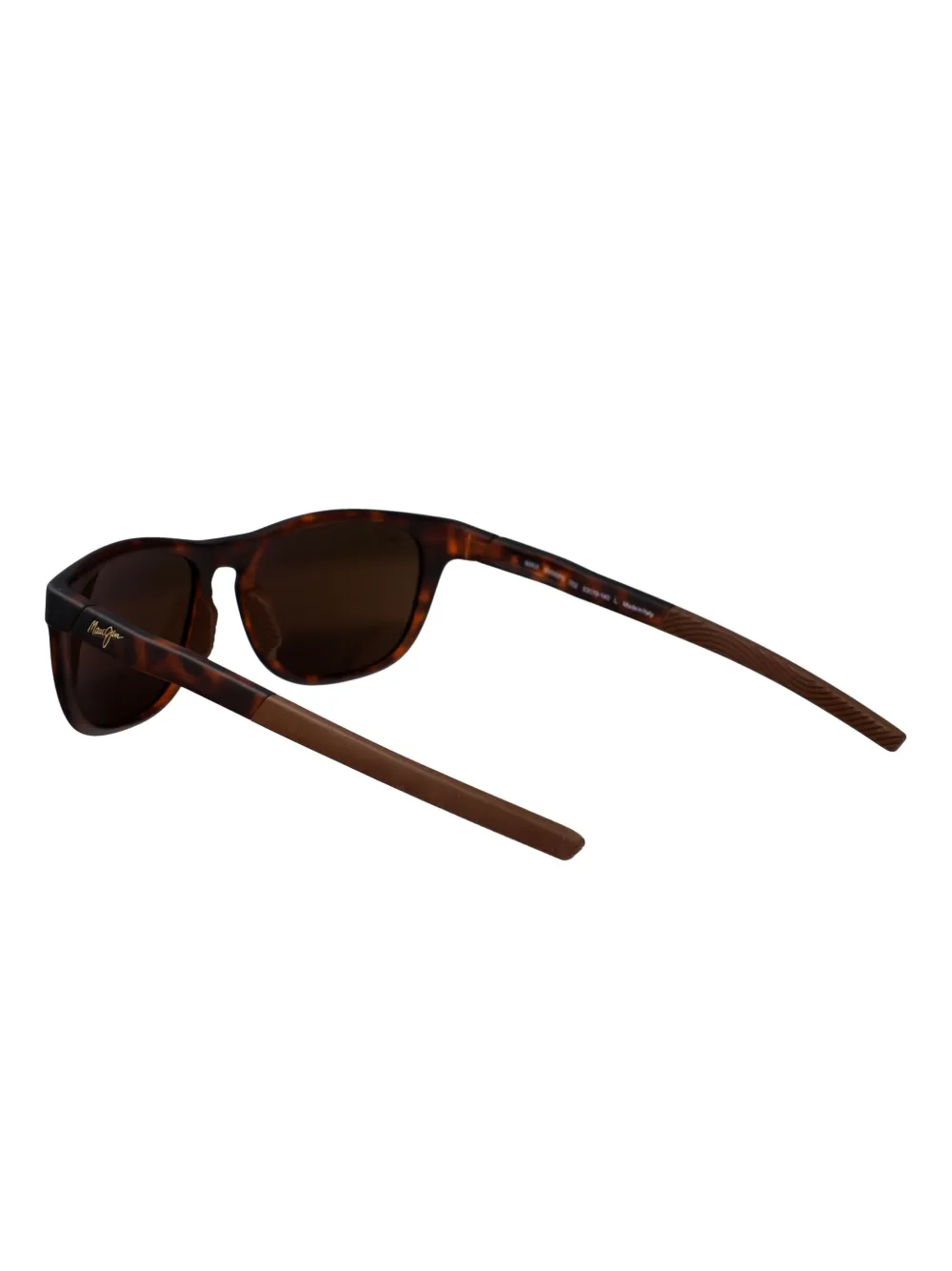 Maui Jim Melemele zonnebril met rond montuur Bruin