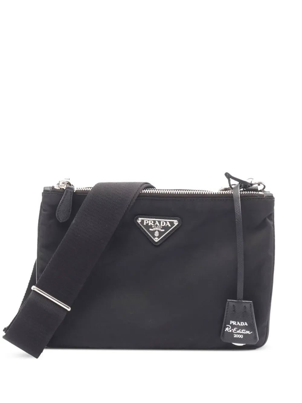 Prada Pre-Owned bolsa crossbody Tessuto Re-Edition 2000 2013-2025 | negro | Image 1