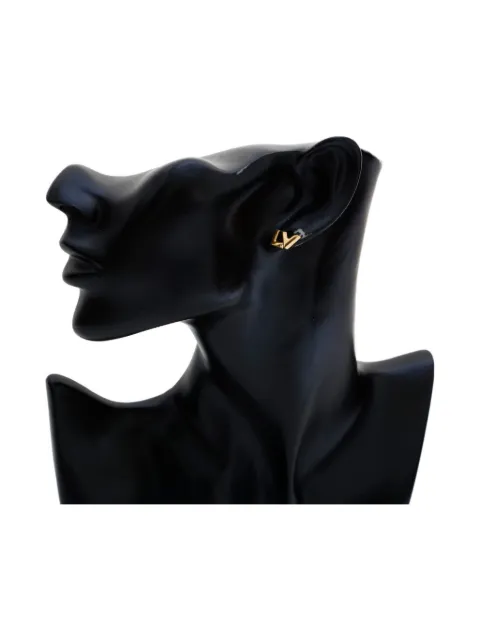 Louis Vuitton Pre-Owned aretes LV Love Letters 2014