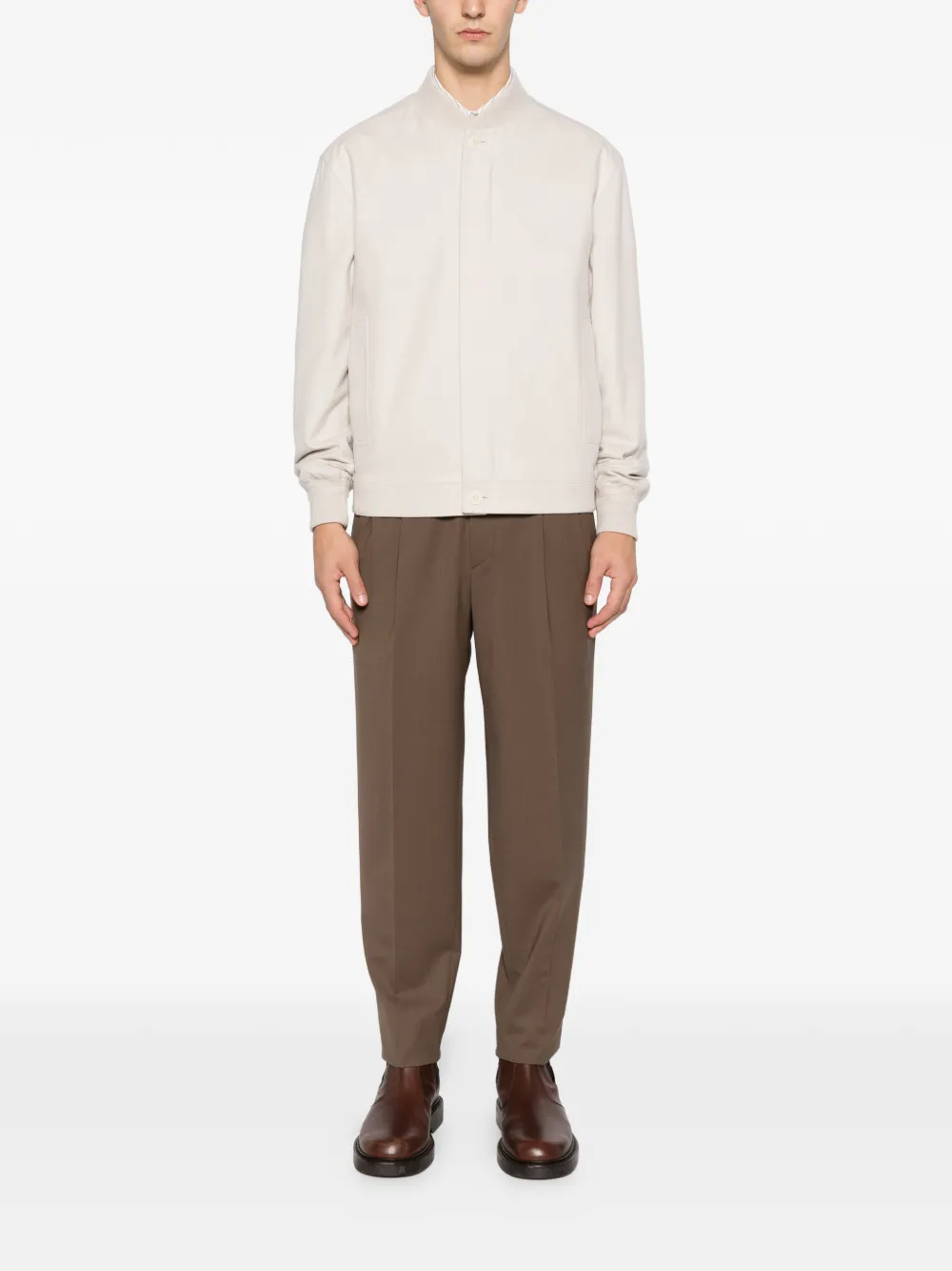 Zegna elasticated trousers | Pantalons droits | Image 2