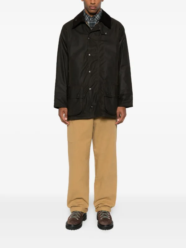 Barbour コーデュロイカラーワックスジャケット | ブラウン | FARFETCH JP