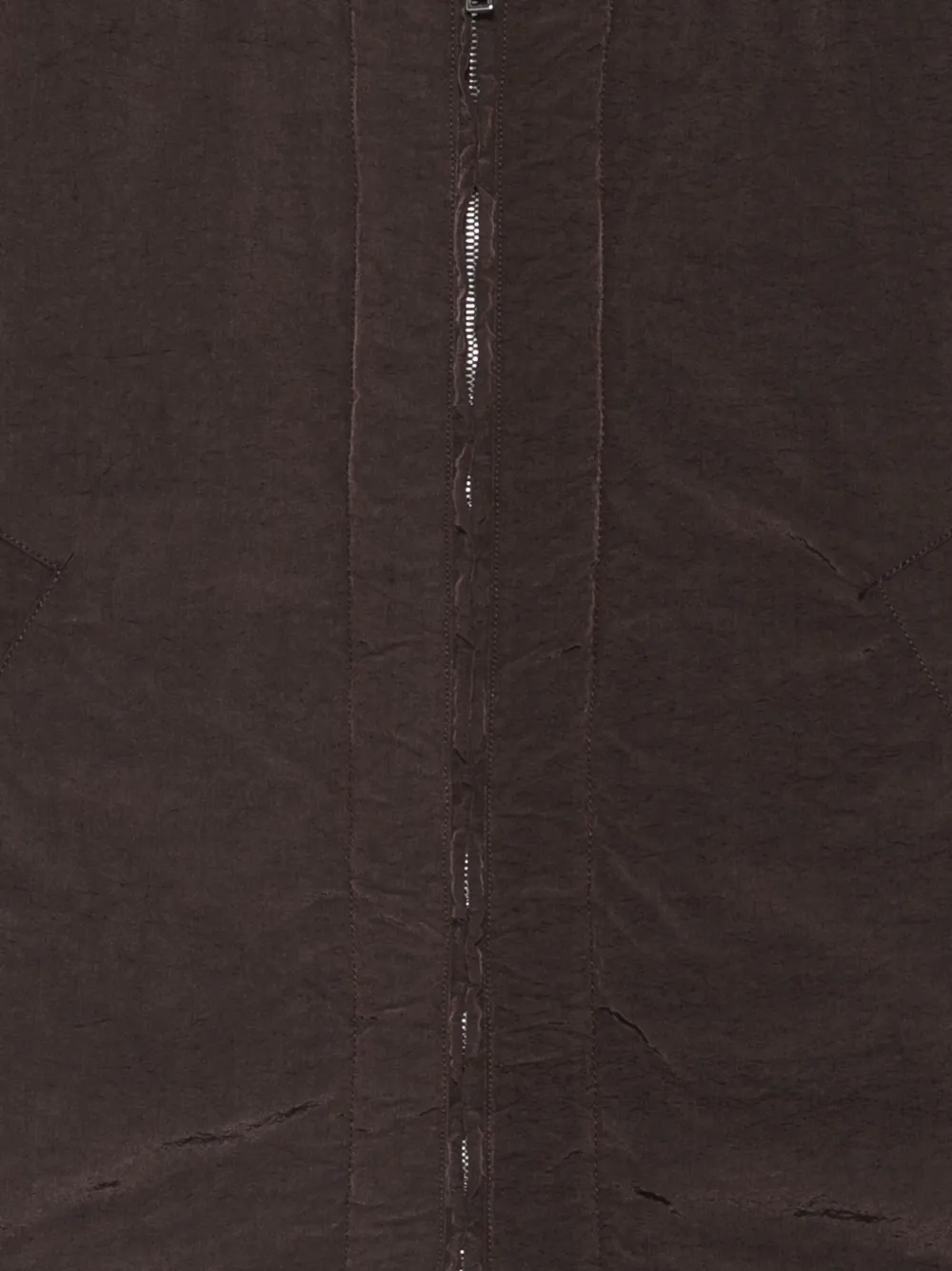  Ranra Logo-embroidered Jacket - Brown 