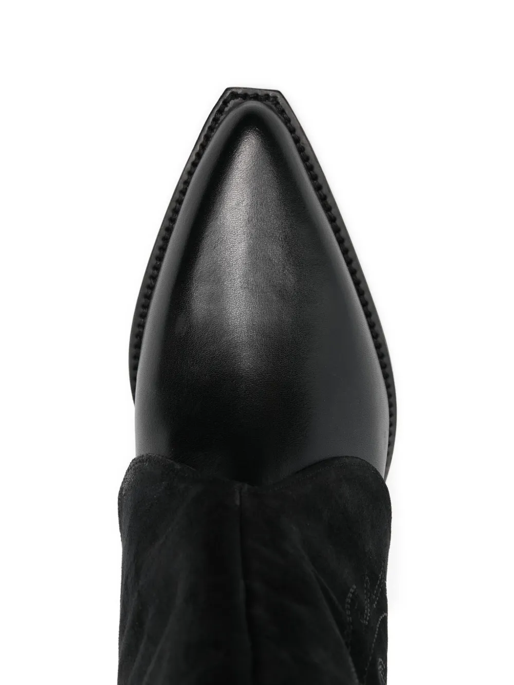 Bibi Lou 45 mm laarzen met borduurwerk Zwart