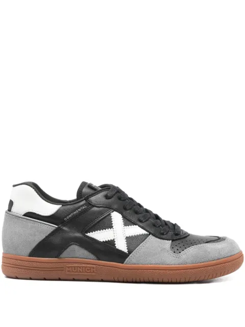 Munich cross panelled trainers