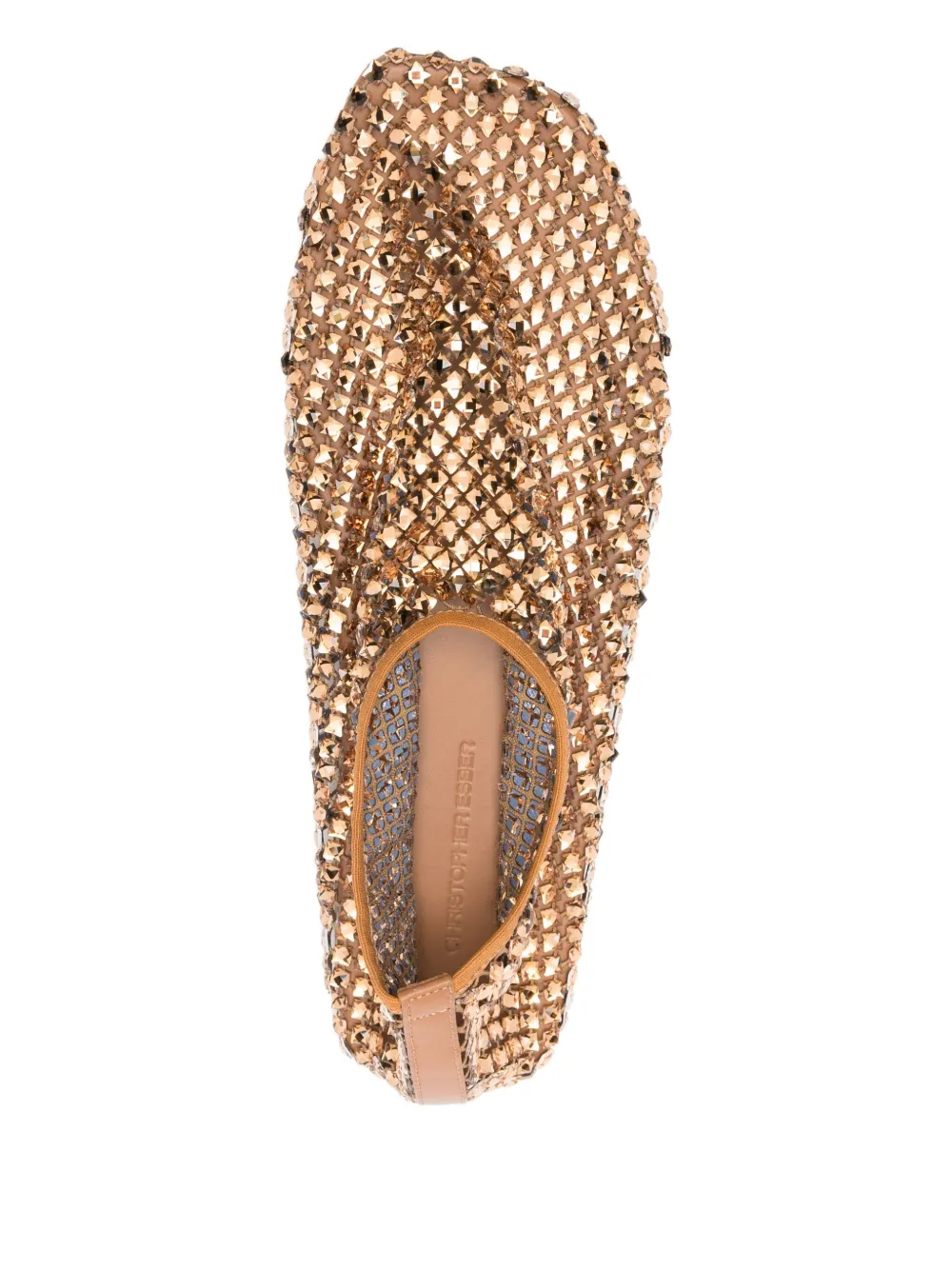 Christopher Esber Minette ballerina's Beige