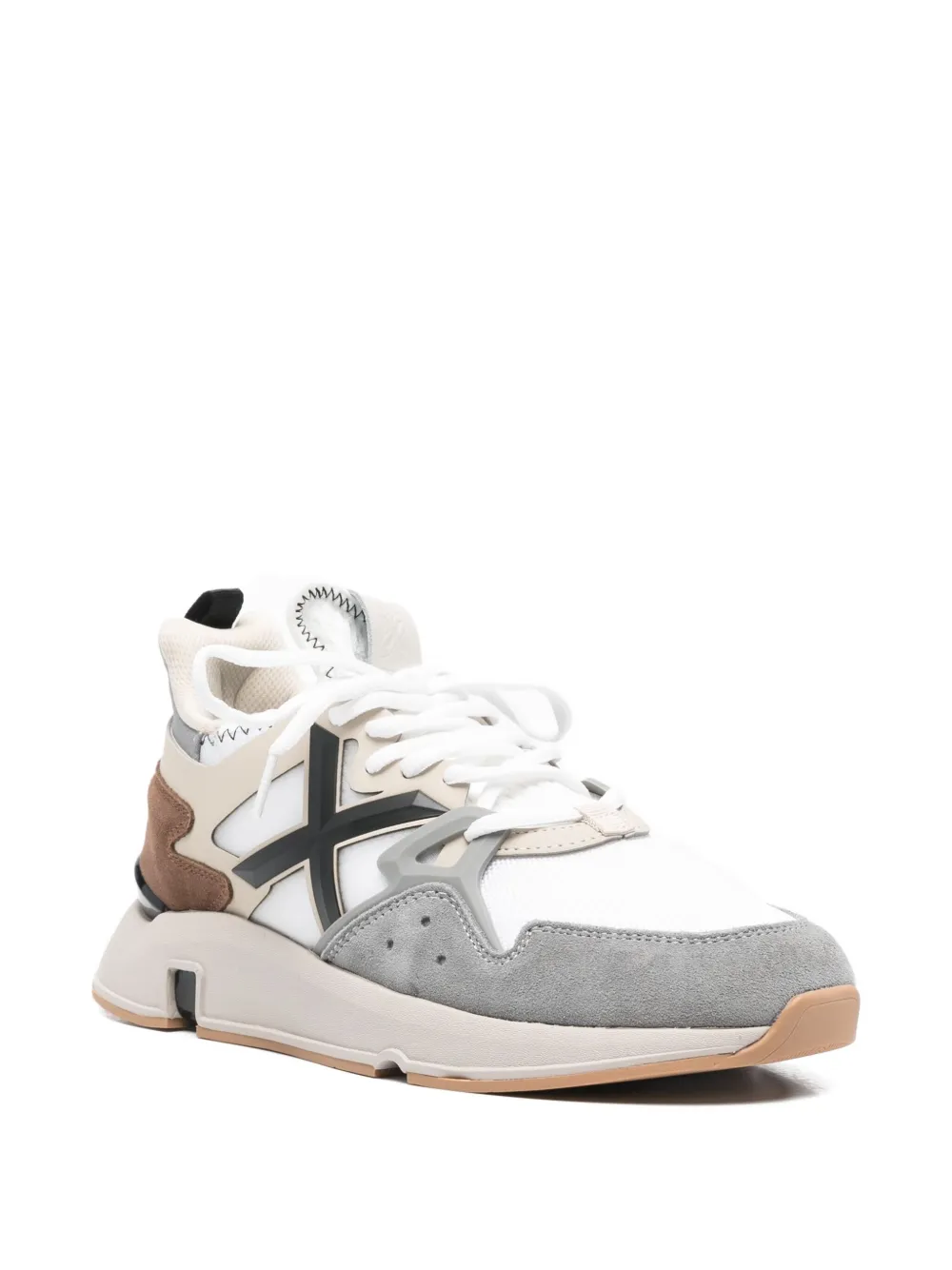 Munich 40mm Clik Cross Detail Trainers In Multi