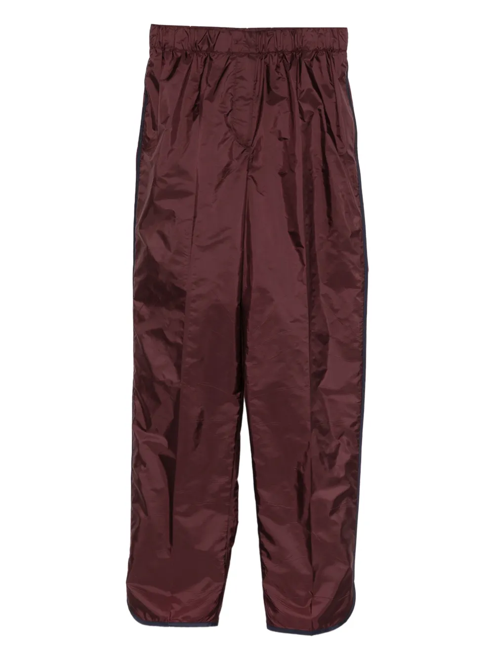 Prada Re-Nylon elasticated-waist trousers - Marrone