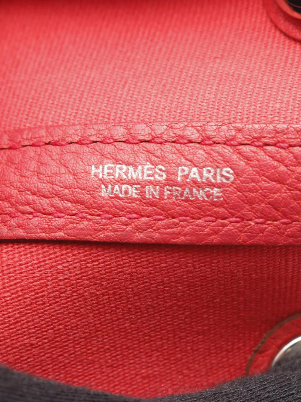 Pre-owned Hermes 2009 Toile And Negonda Garden Party 30 Satchel In Pink