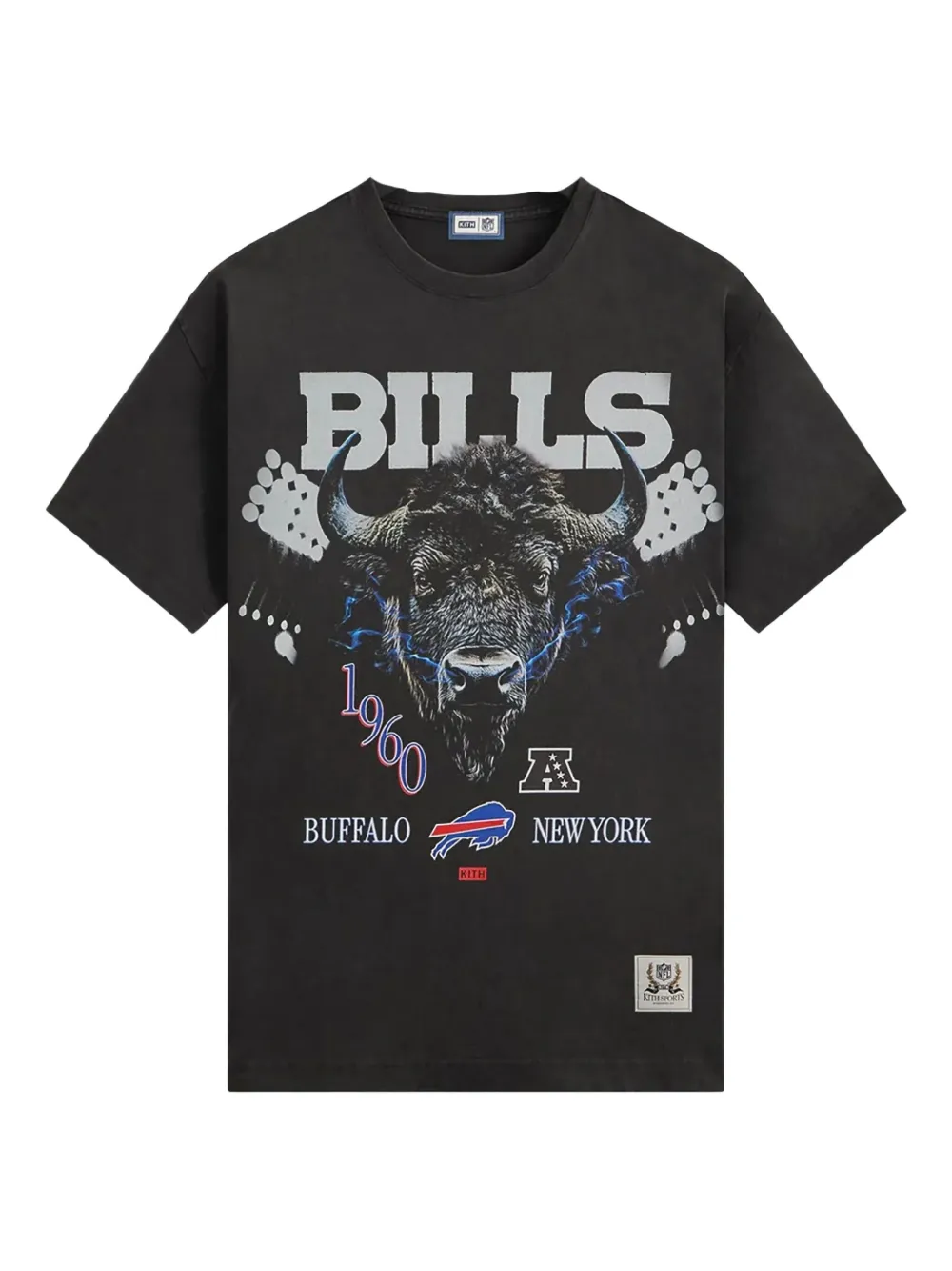 KITH NFL Buffalo Bills Jones Tシャツ - ブラック KITH NFL Buffalo Bills Jones Tシャツ - ブラック