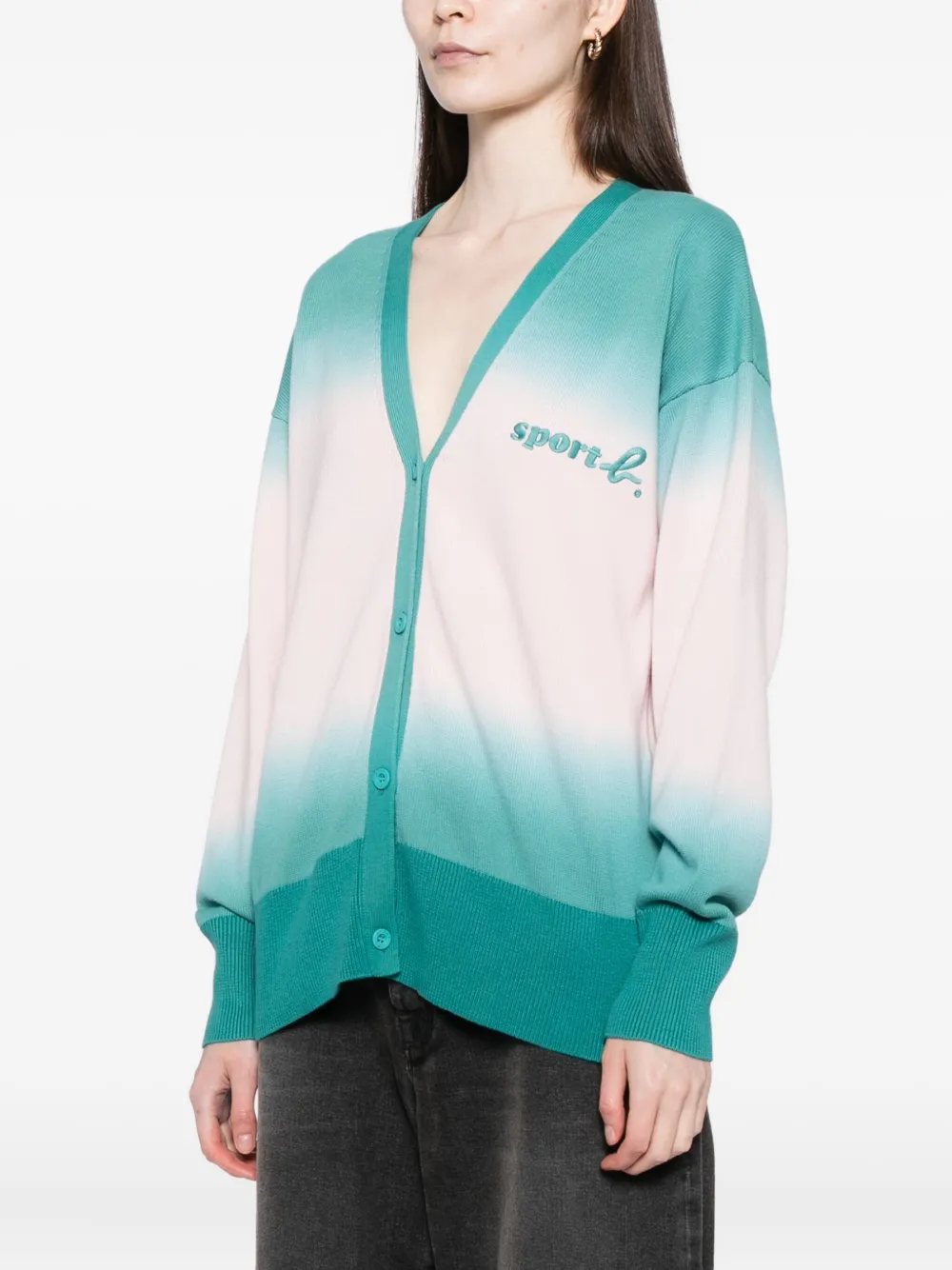 SPORT b. by agnès b. Vest met ombré-effect Roze