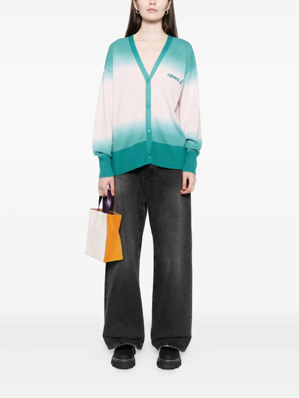 SPORT b. by agnès b. Vest met ombré-effect Roze