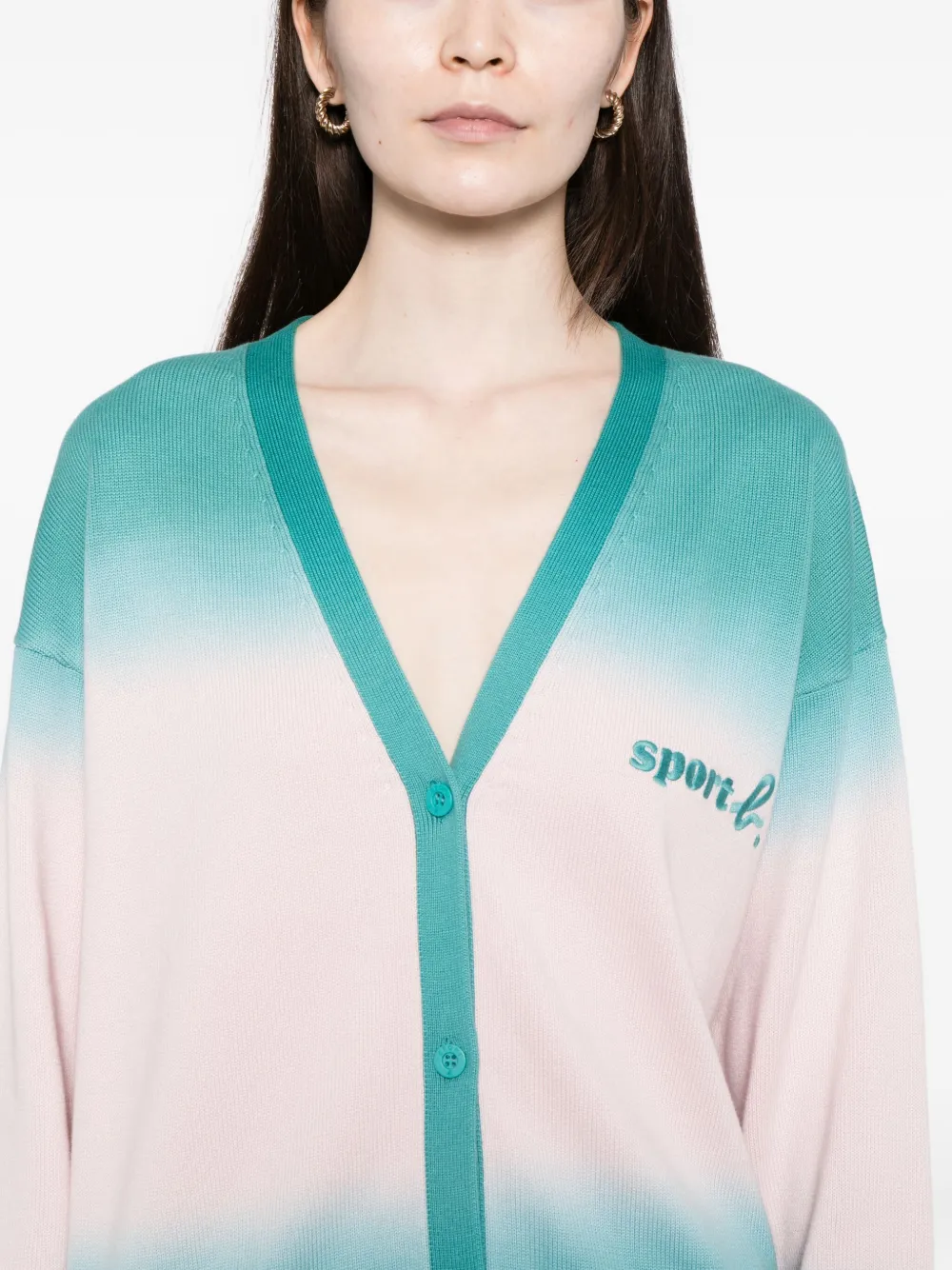 SPORT b. by agnès b. Vest met ombré-effect Roze