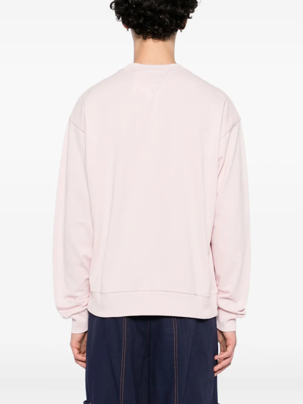 Sport B. By Agnès B. Logo-embroidered Sweatshirt In Pink