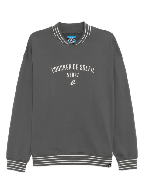 SPORT b. by agnès b. sudadera con eslogan bordado