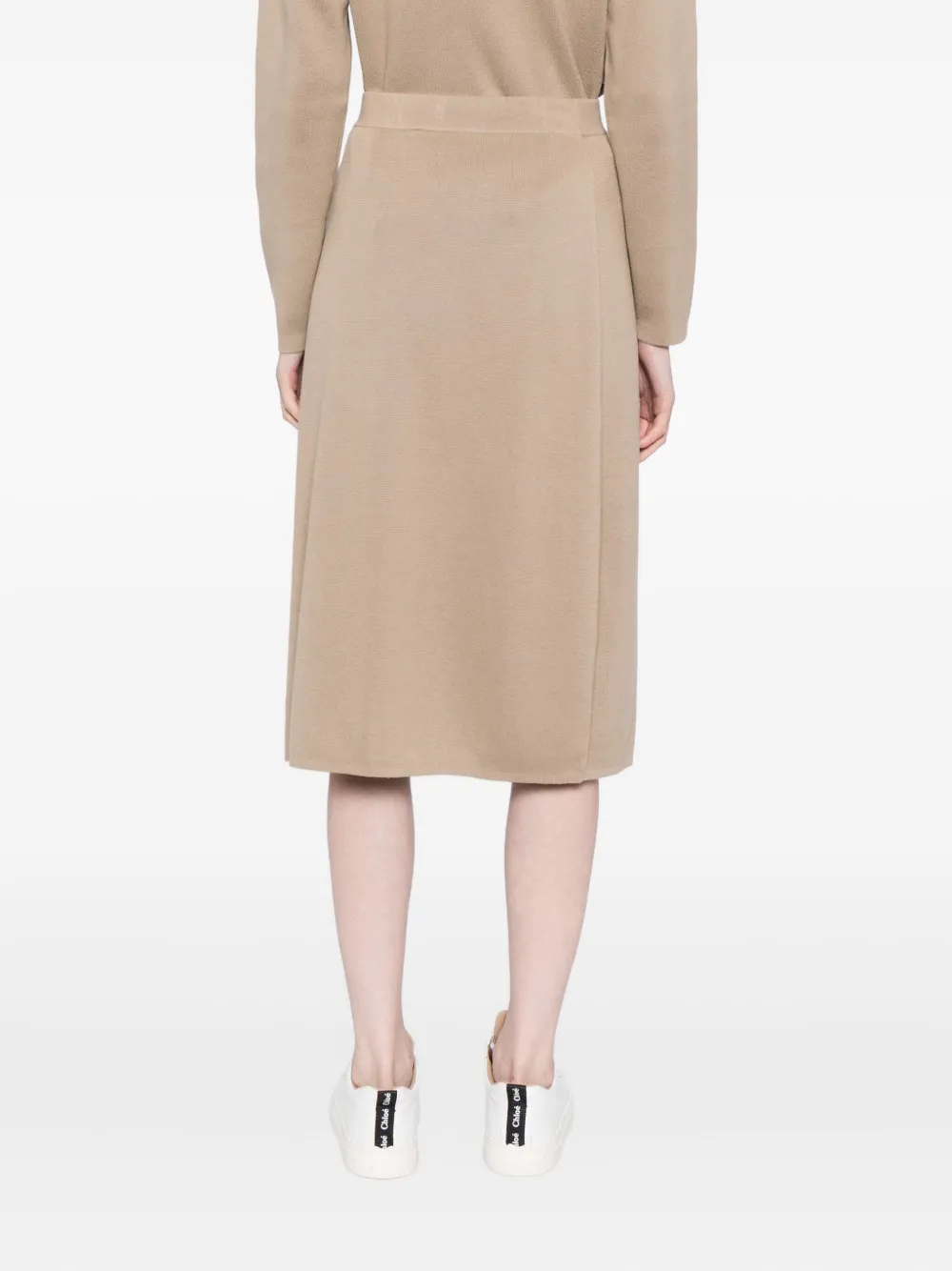 Sport B. By Agnès B. Logo-print Skirt In Brown