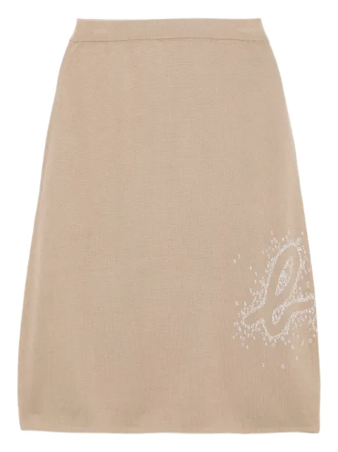 SPORT b. by agnès b.  falda con logo estampado