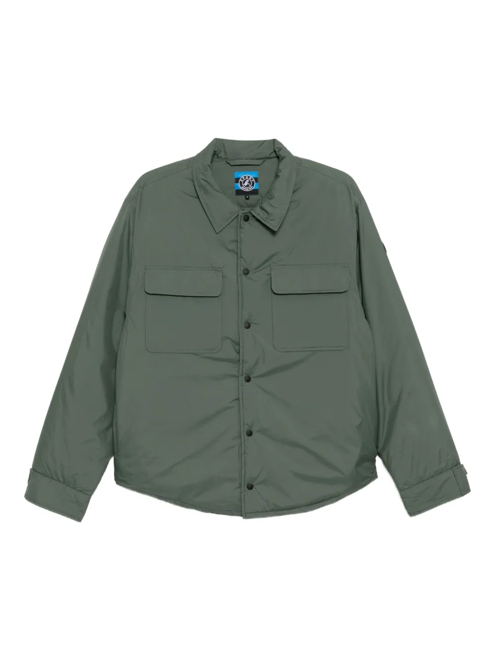 SPORT b. by agnès b. ロゴパッチ ジャケット - グリーン