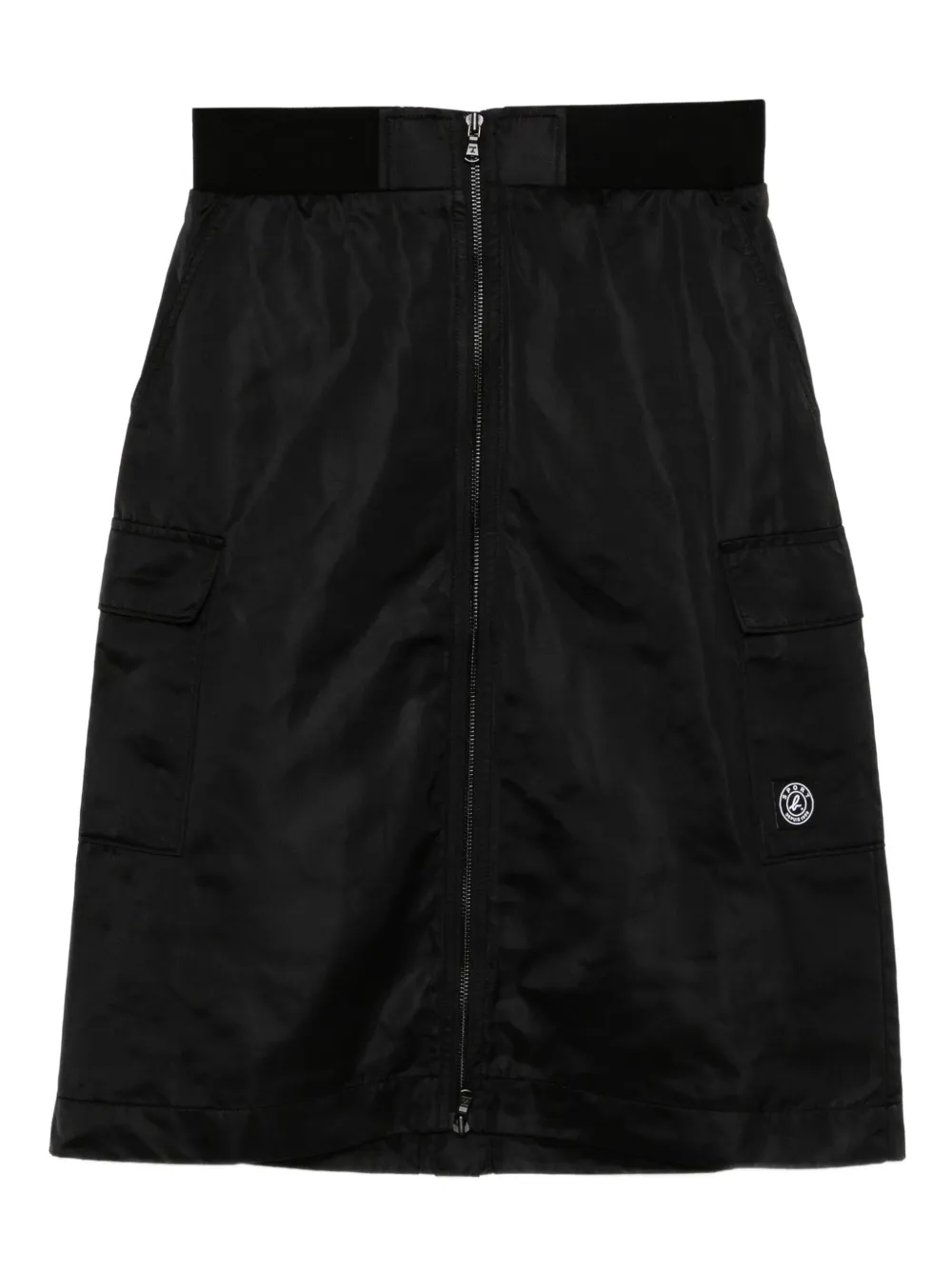 SPORT b. by agnès b. フロントジップ スカート - ブラック SPORT b. by agnès b. フロントジップ スカート - ブラック