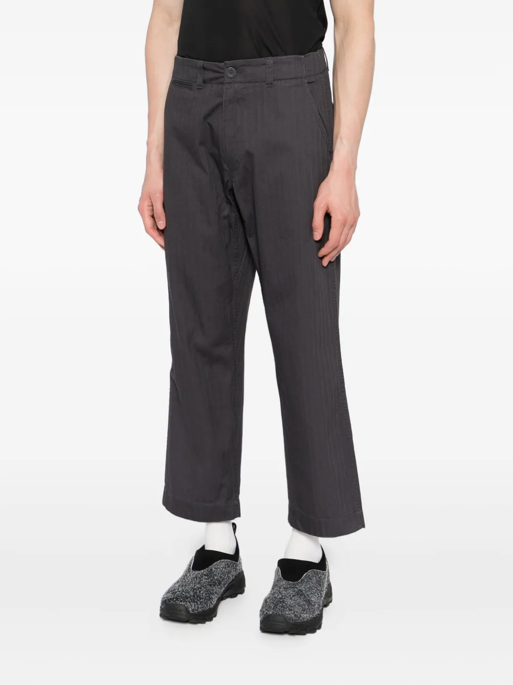 SPORT b. by agnès b. Katoenen broek Grijs