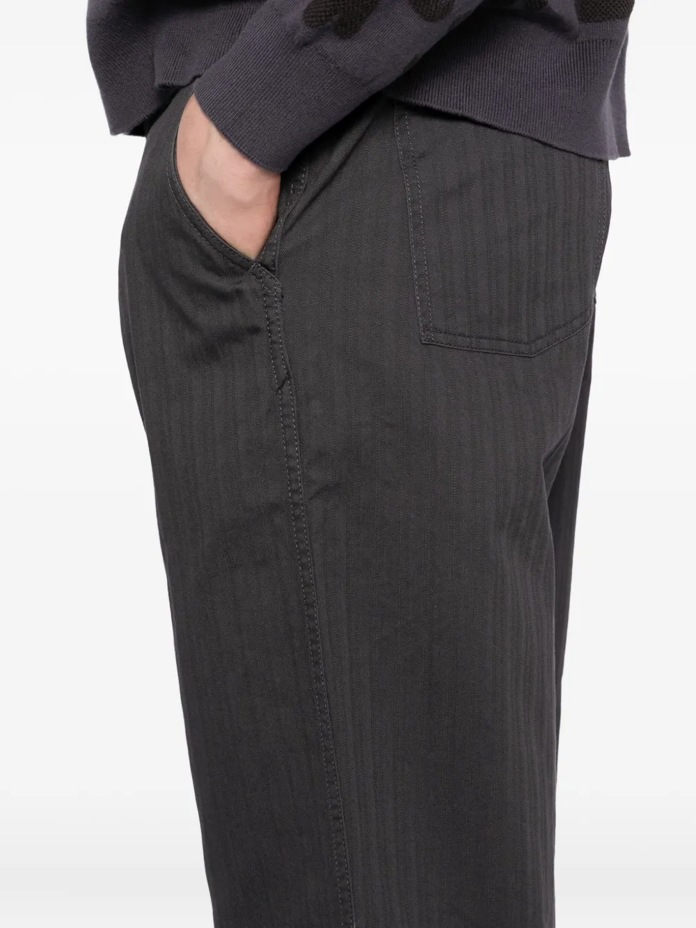 SPORT b. by agnès b. Katoenen broek Grijs