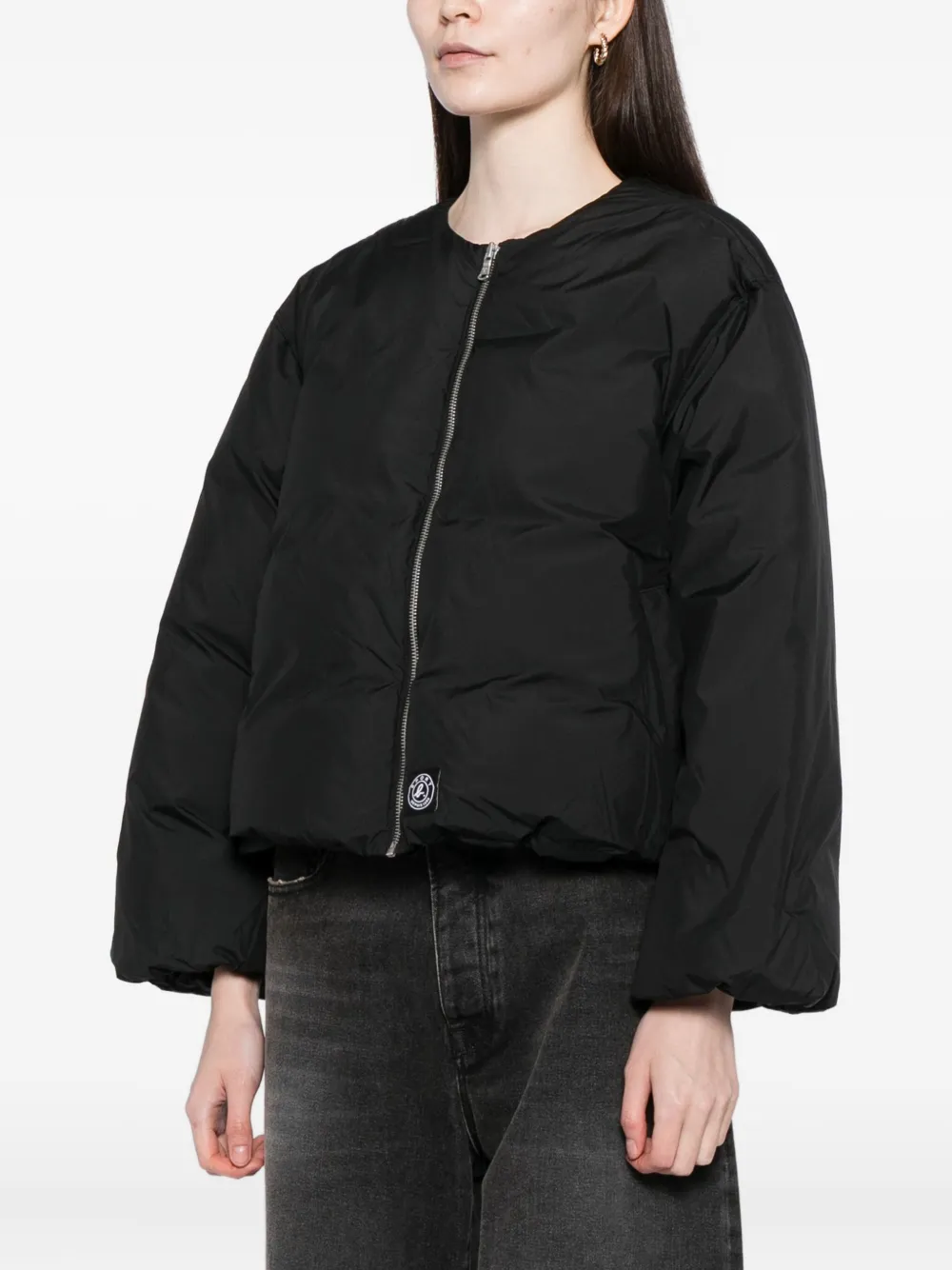 Sport B. By Agnès B. Logo Puffer Jacket In Black
