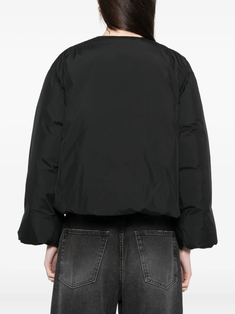Sport B. By Agnès B. Logo Puffer Jacket In Black