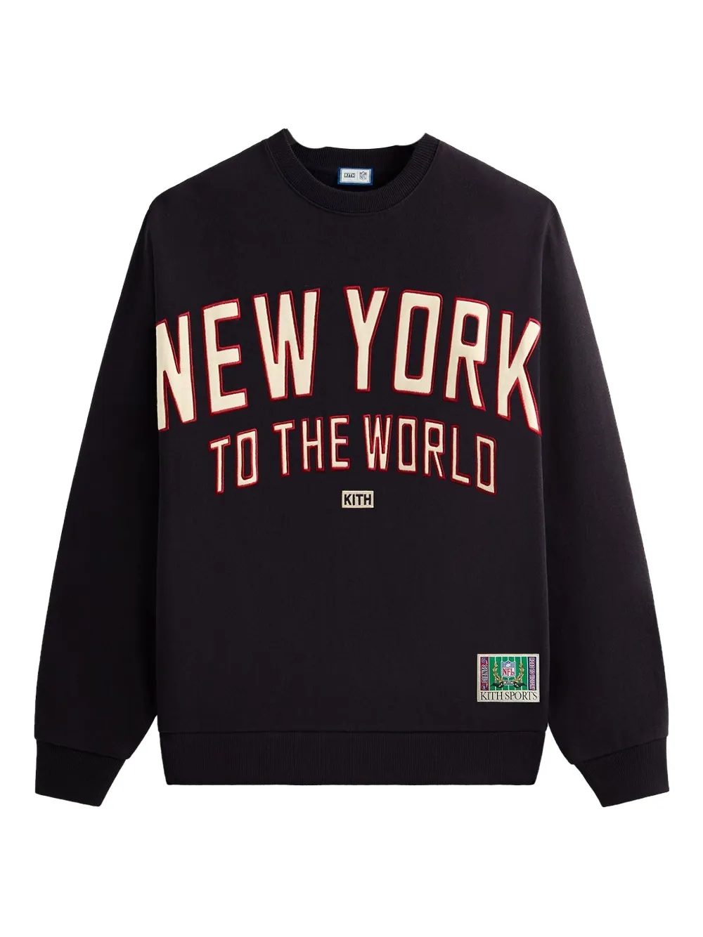 KITH NFL New York Giants Victory Nelson スウェットシャツ - ブルー KITH NFL New York Giants Victory Nelson スウェットシャツ - ブルー