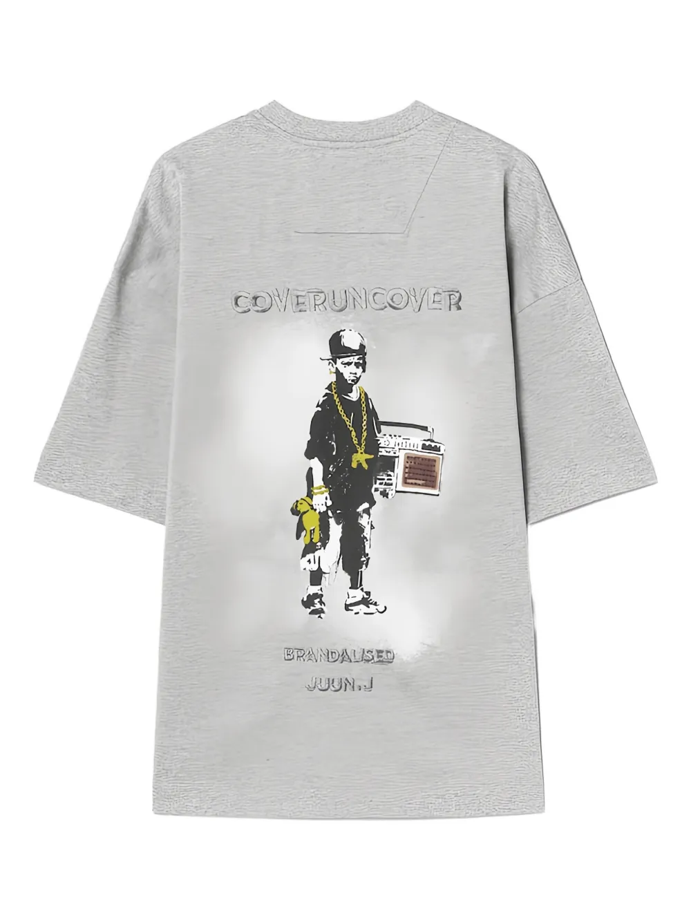 Juun.J Brandalises graphic-print T-shirt - Grijs