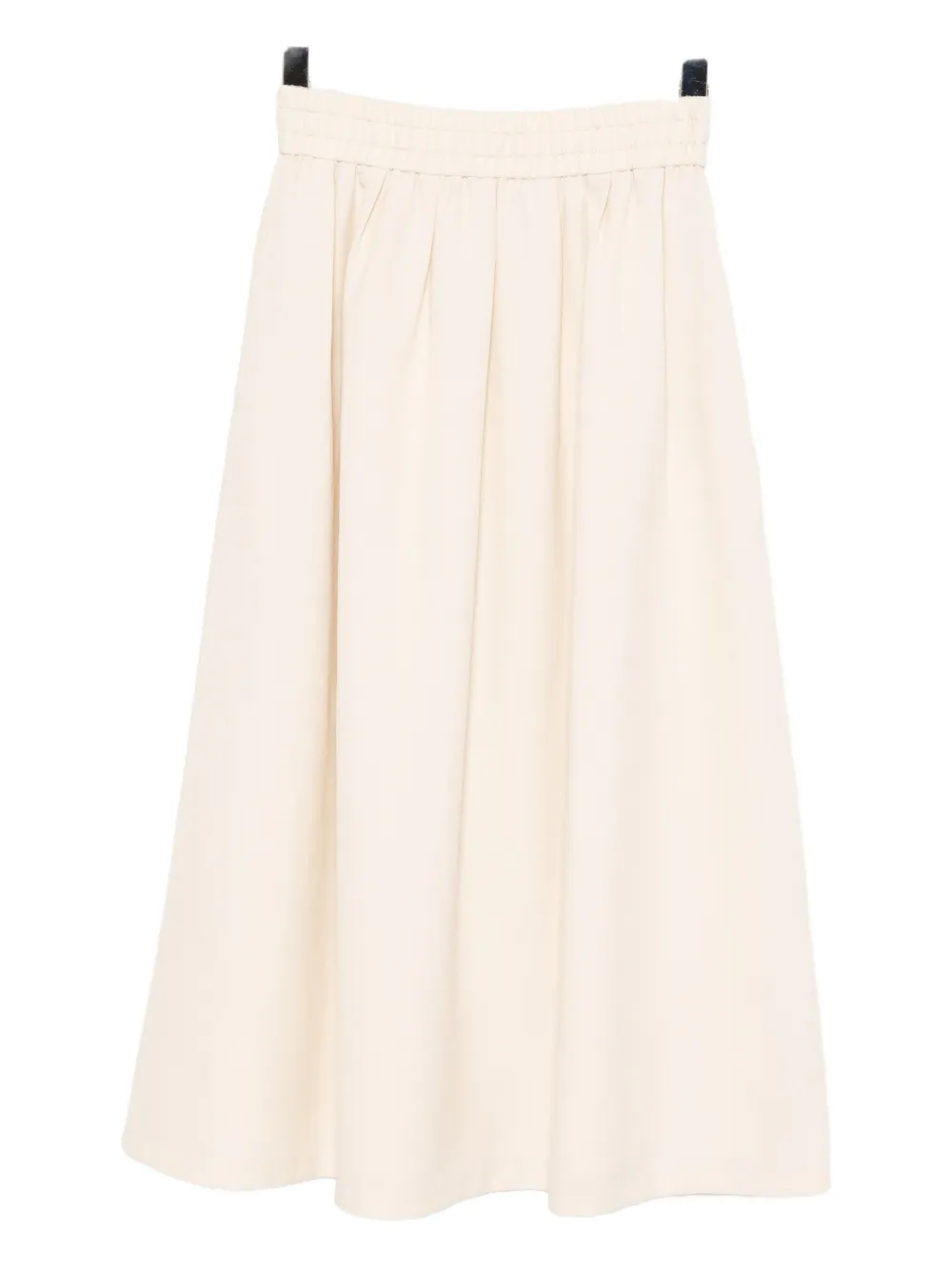 To B. By Agnès B. Gathered Skirt In Neutral