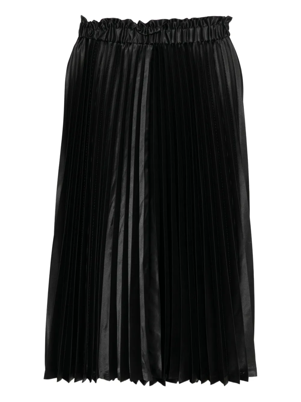 To B. By Agnès B. Pleated Skirt In Black