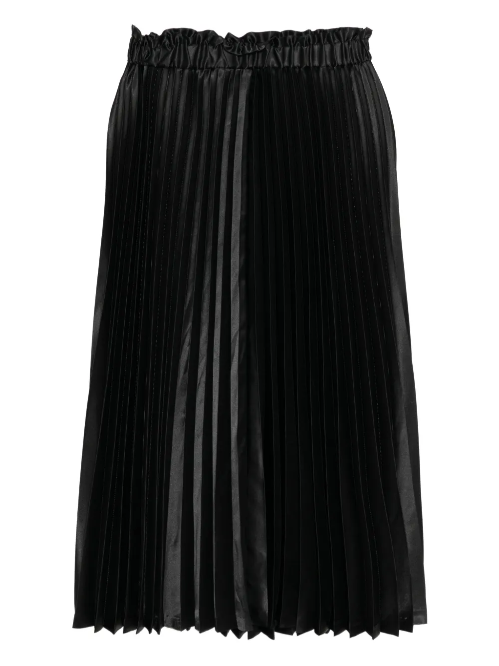 To b. by agnès b. jupe à design plissé | noir | Image 1